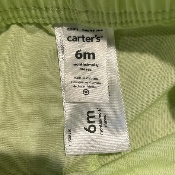Carters 6m button down and shorts - Picture 5 of 5
